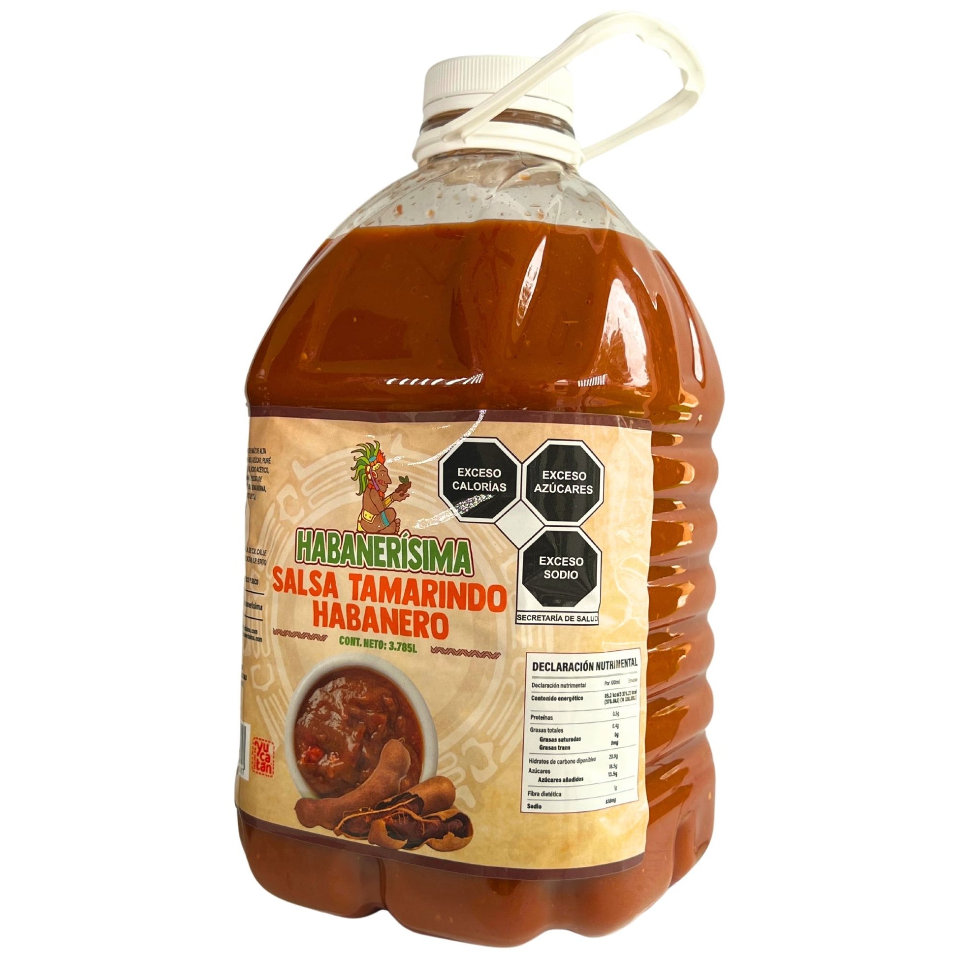 Salsa Habanero Tamarindo Habanerisima Galon 2