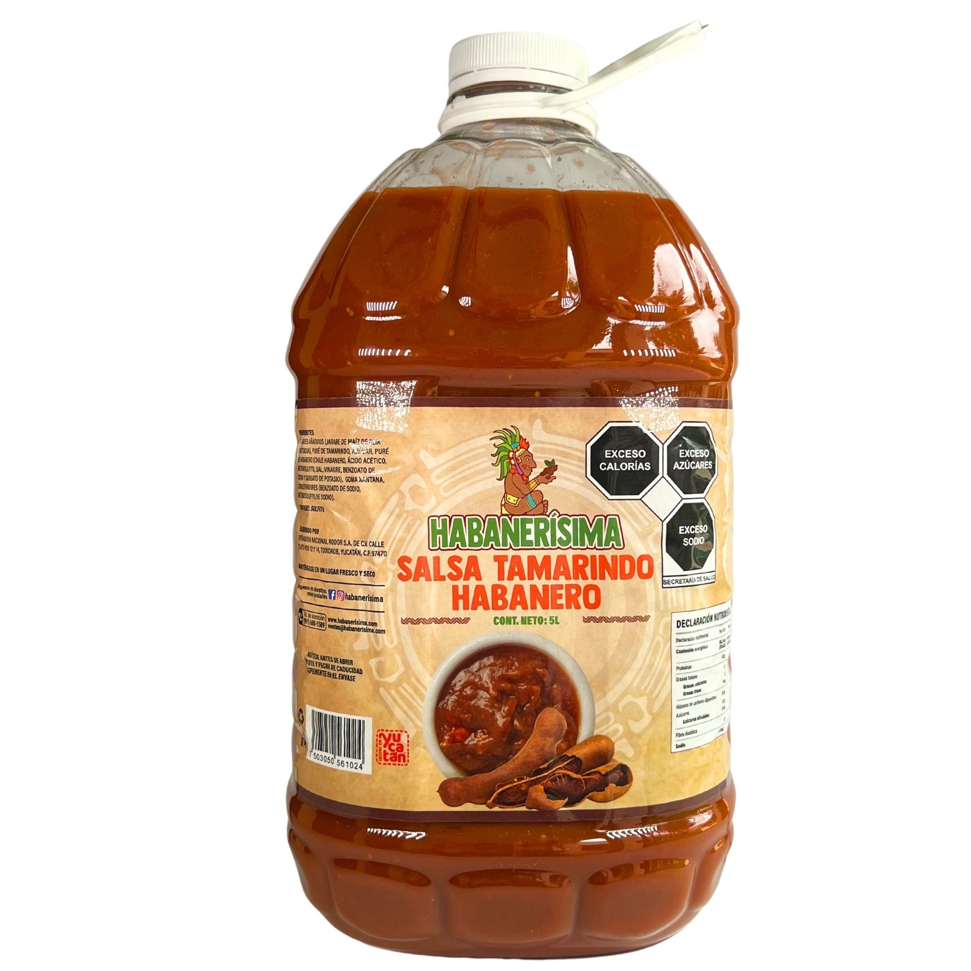 Salsa Habanero Tamarindo Habanerisima Garrafa
