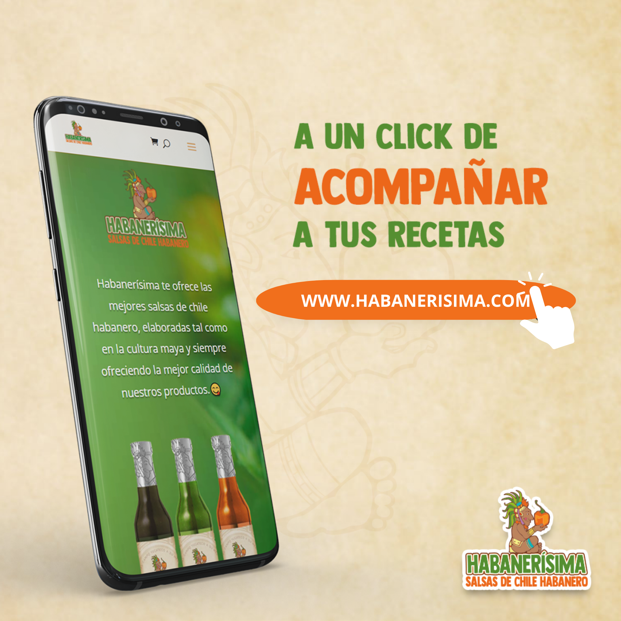 Caja de Salsa De Chile Habanero Habanerísima Surtida De 250 Ml
