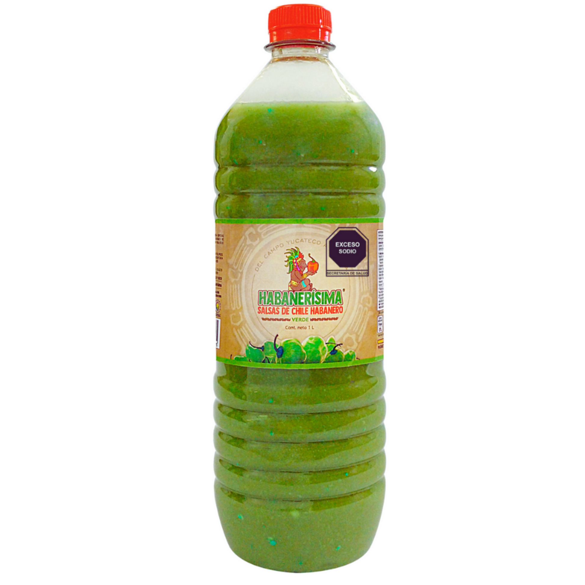 Salsa Verde Habanero Habanerisima litro