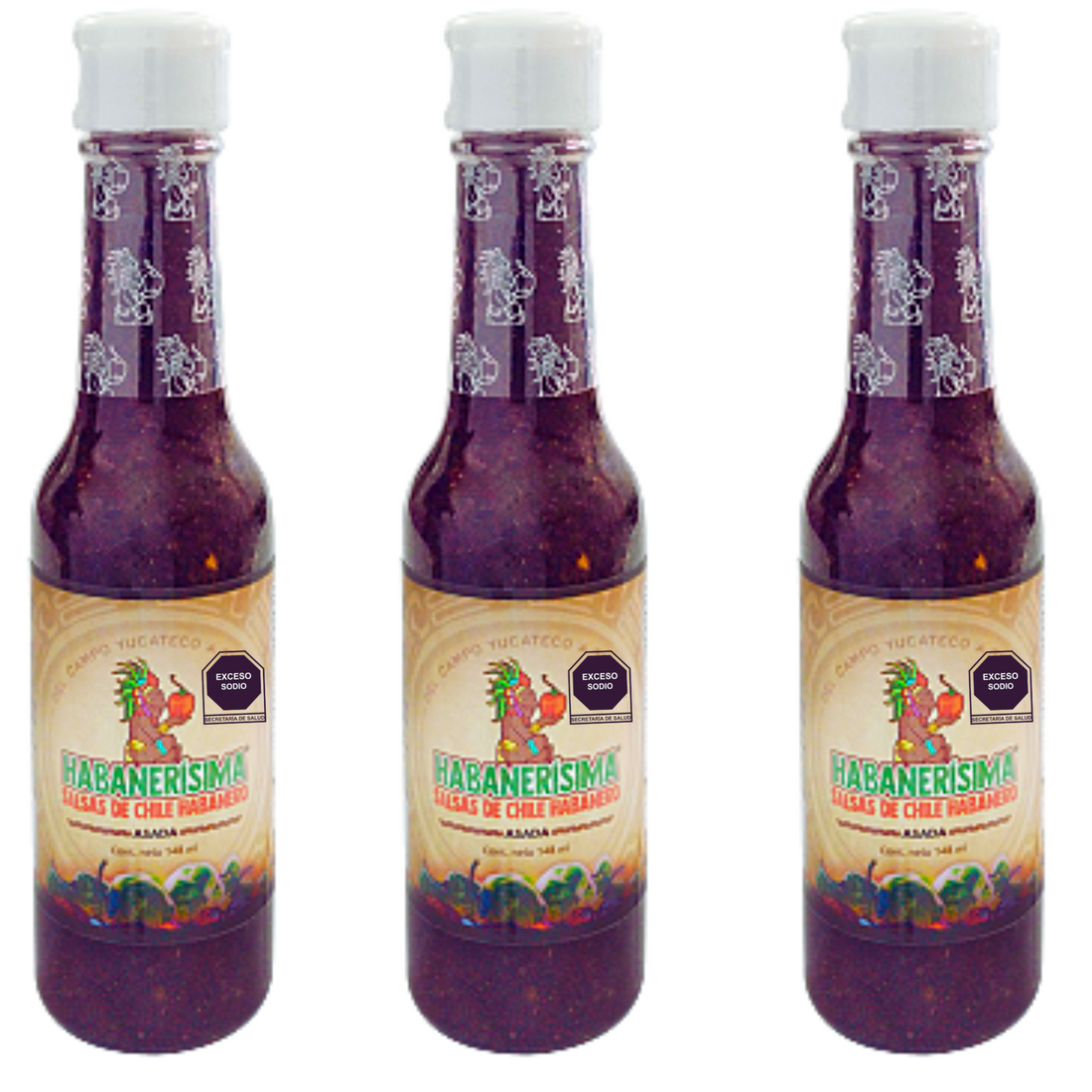 Salsa asada tatemada Habanerisima